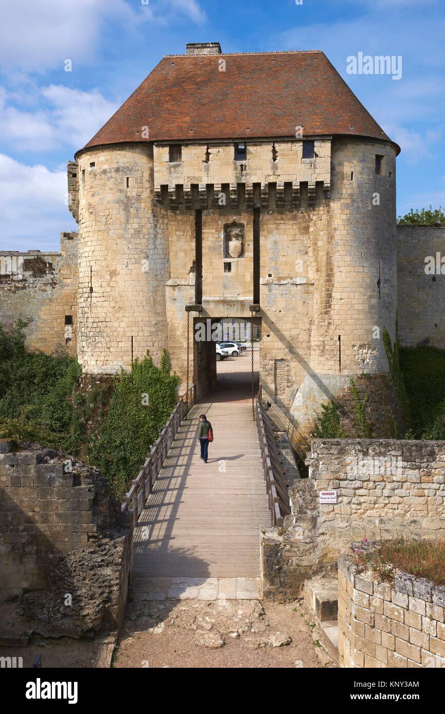 Château de Caen, Ducal Castle, Caen, Normandy, France Stock Photo Alamy