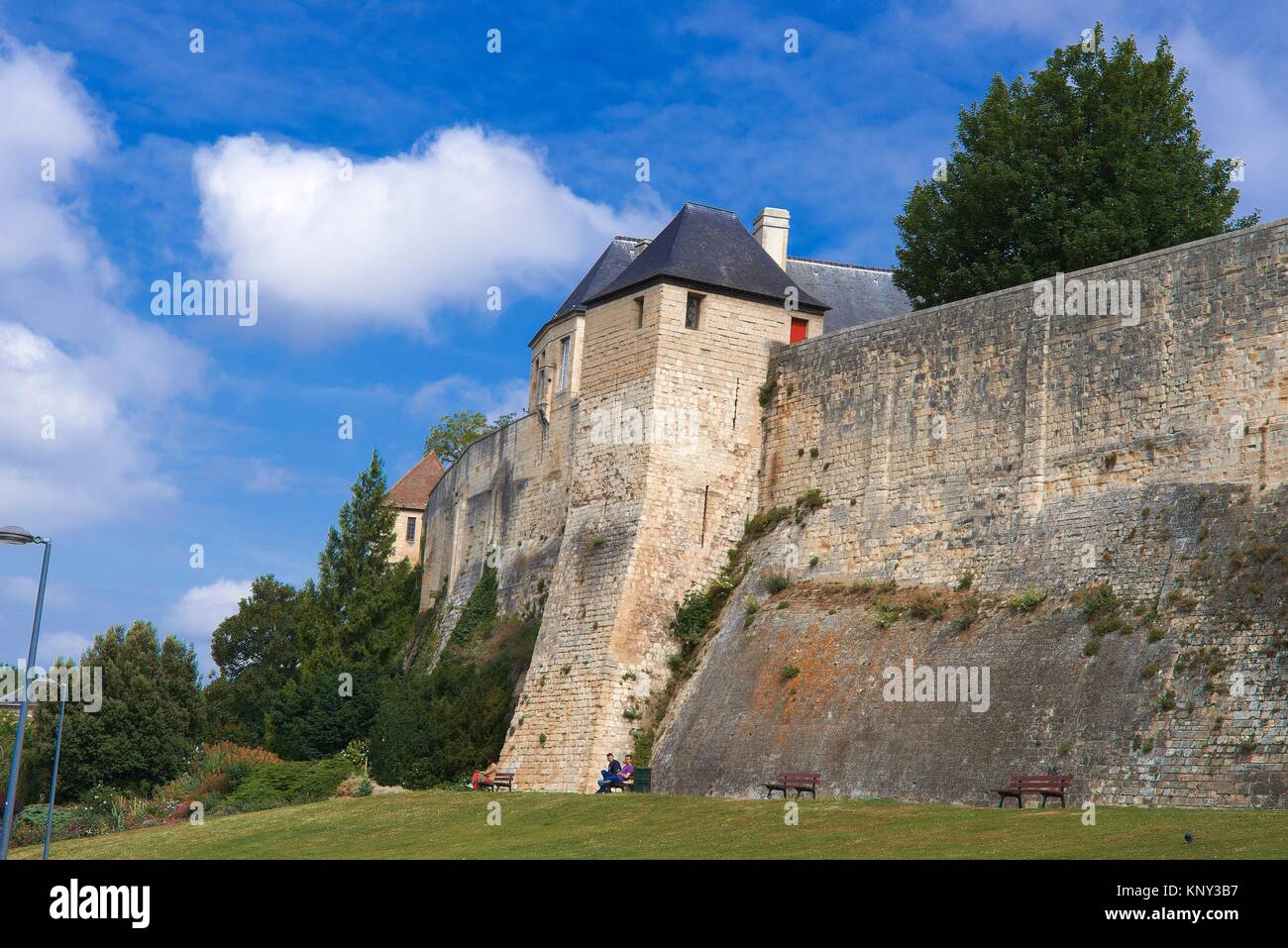 Château de Caen, Ducal Castle, Caen, Normandy, France Stock Photo Alamy