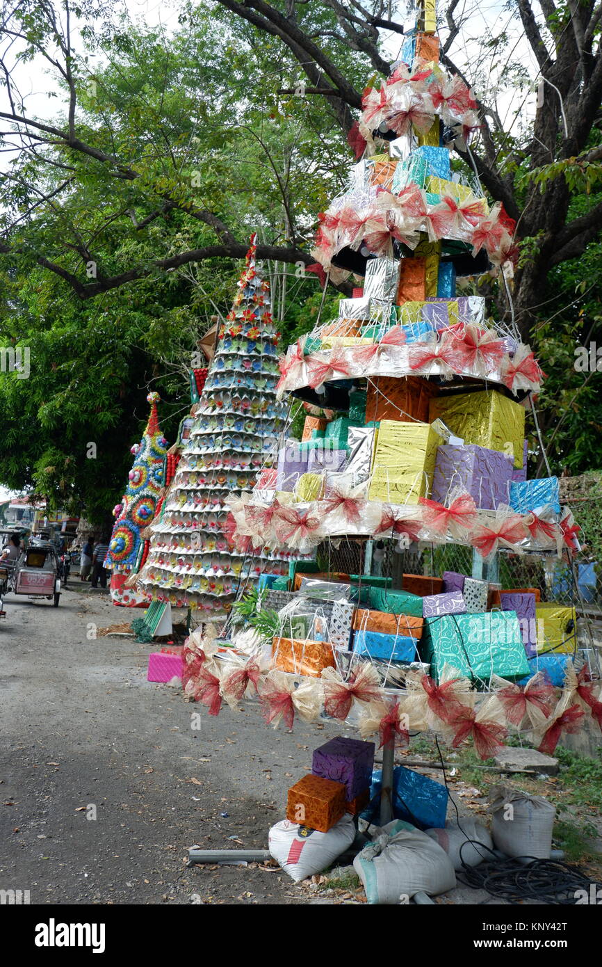 Amazing And Colorful Background Of Christmas Trees Made From
