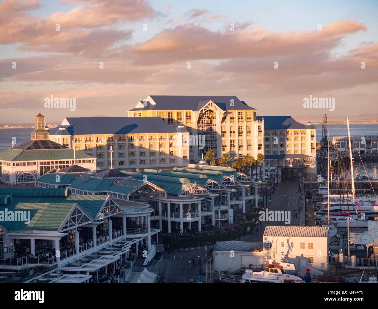 South Africa Table Bay Waterfront Hotel Christmas Stock Photo Alamy
