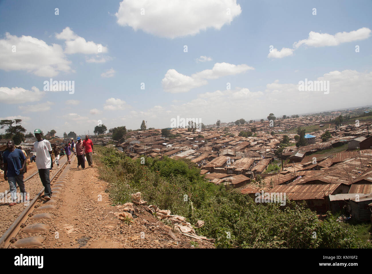 Kibera slums hi-res stock photography and images - Alamy
