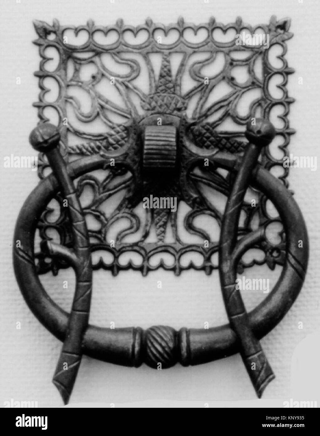 Door plate MET sftem8711691ab 468882 Stock Photo Alamy