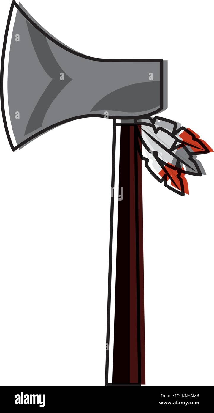 axe native american indian weapon Stock Vector Image & Art - Alamy