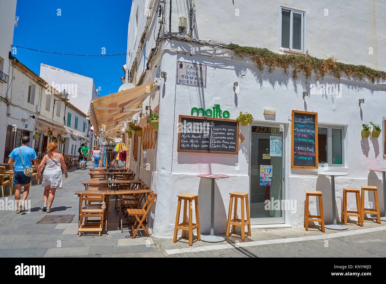 Conil de la Frontera. Costa de la Luz. White Town, Cadiz Province ...