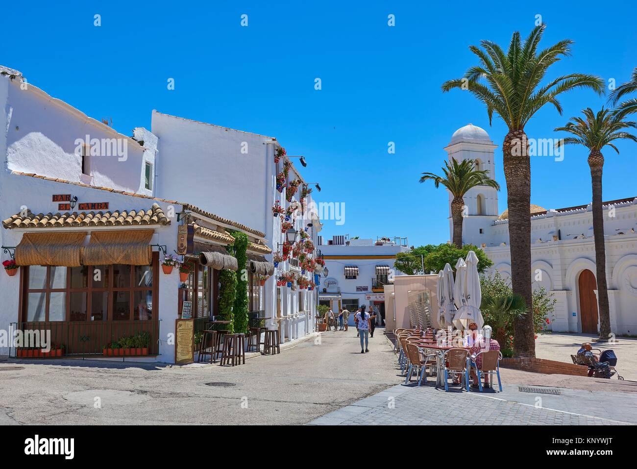 Panoramic View Of Conil De La Frontera In Southern Spain At Sunset Stock  Photo - Download Image Now - iStock