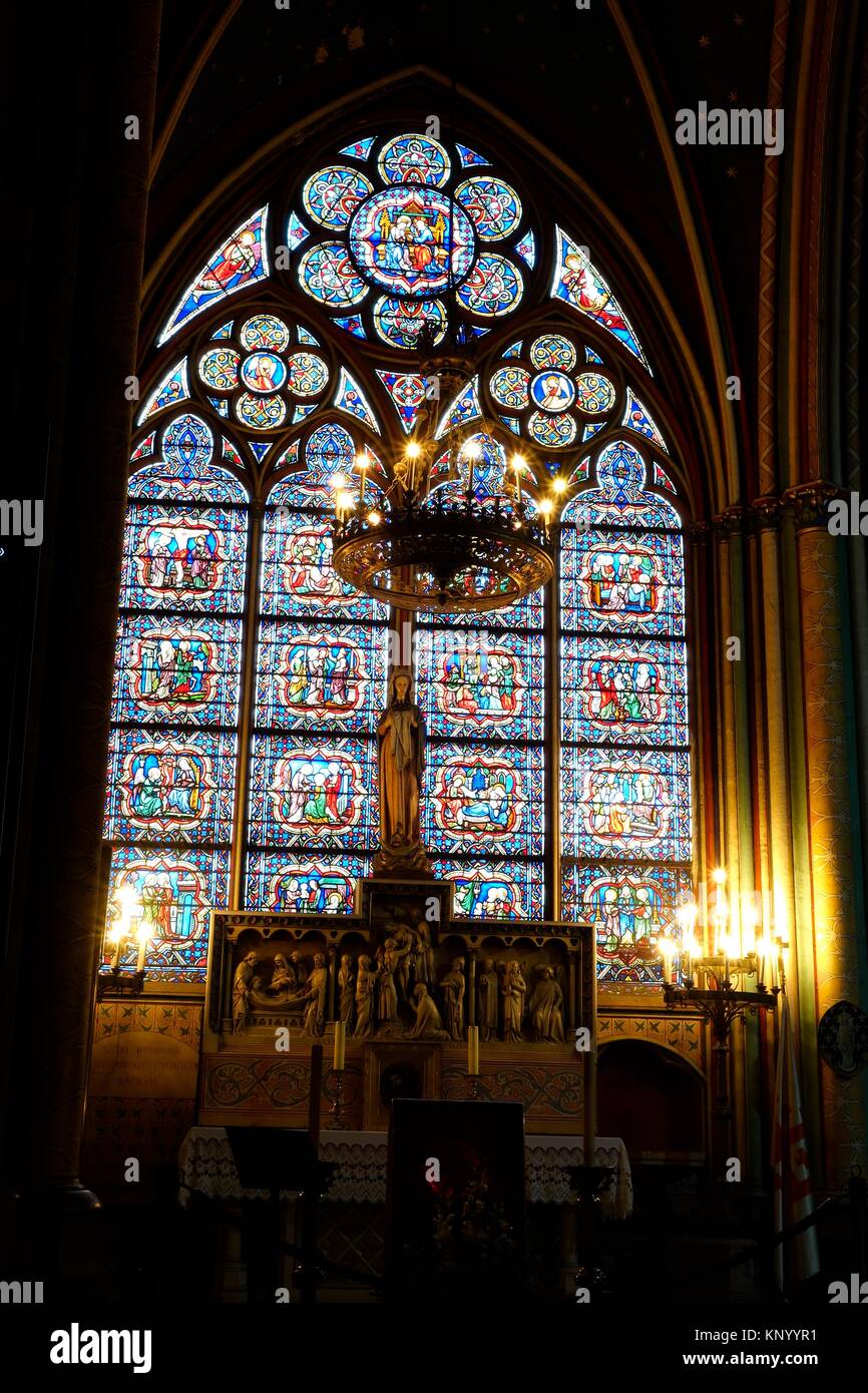 Chapel of the Blessed Sacrement. Notre