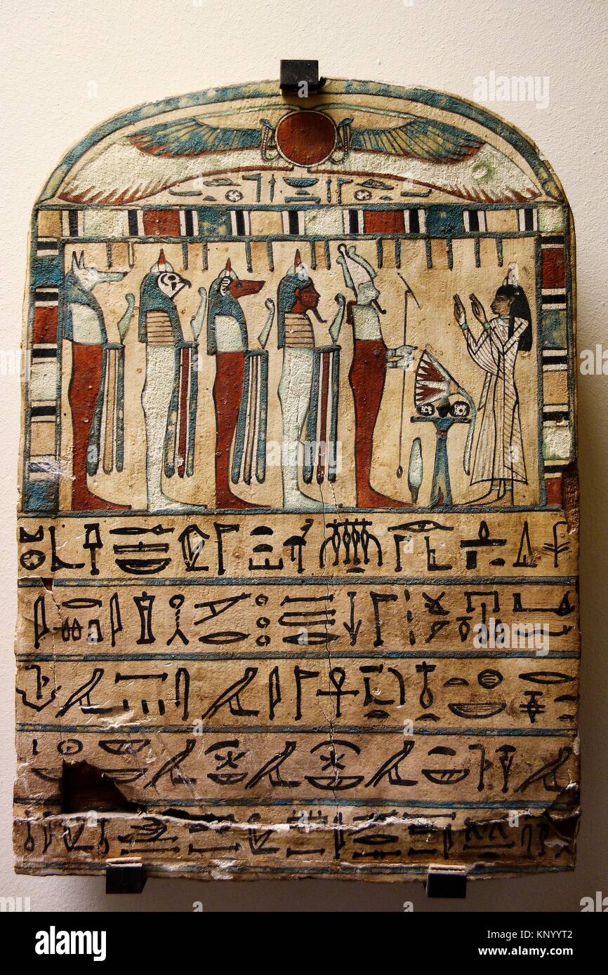 Funerary Stele The Lady Meresimen Praying In Front Of The Four Sons Of Horus 25st Dynasty Egyptian Civilisation Louvre Museum Paris France Stock Photo Alamy Funerary Stele The Lady Meresimen Praying In Front Of The Four Sons Of Horus 25st Dynasty Egyptian Civilisation Louvre Museum Paris France Stock Photo Alamy