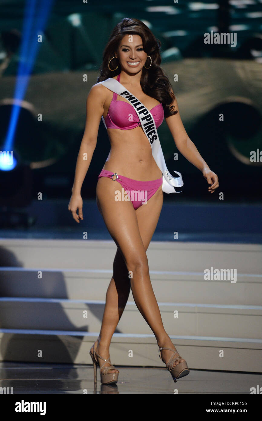 MIAMI, FL - JANUARY 21: Miss Philippines Mary Jean Lastimosa 2014 competes  in the The 63rd Annual Miss Universe Preliminary Competition and National  Costume Show, held at U.S. Century Bank Arena, Florida
