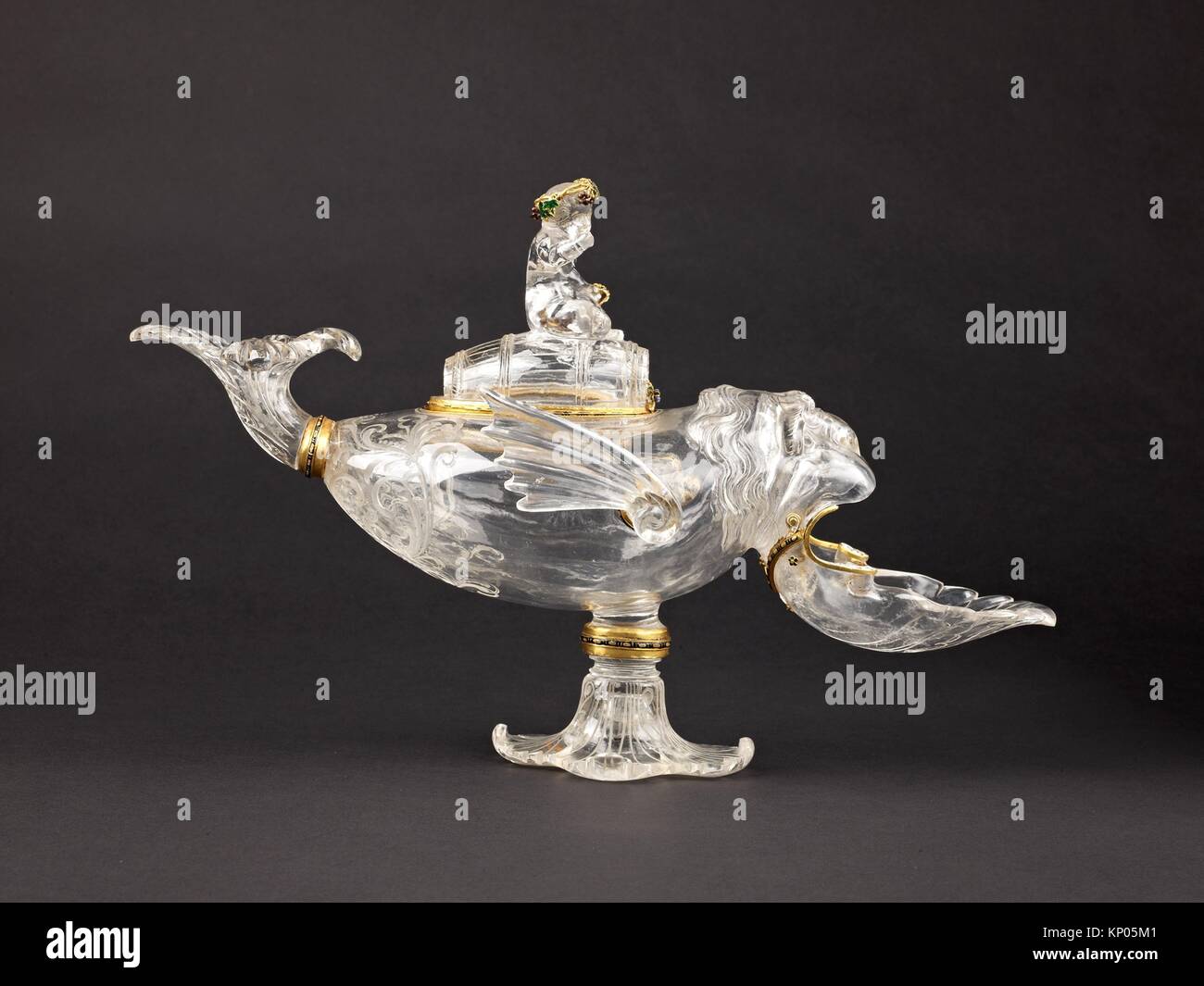 Ewer In The Form Of A Sea Monster Ridden By Bacchus Date Ca Stock Photo Alamy