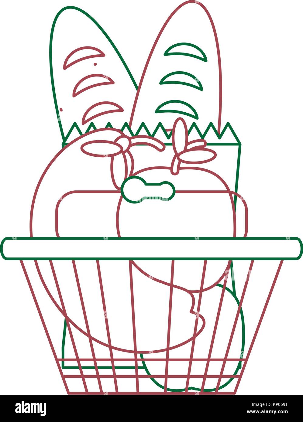 shopping basket icon image Stock Vector Image & Art - Alamy