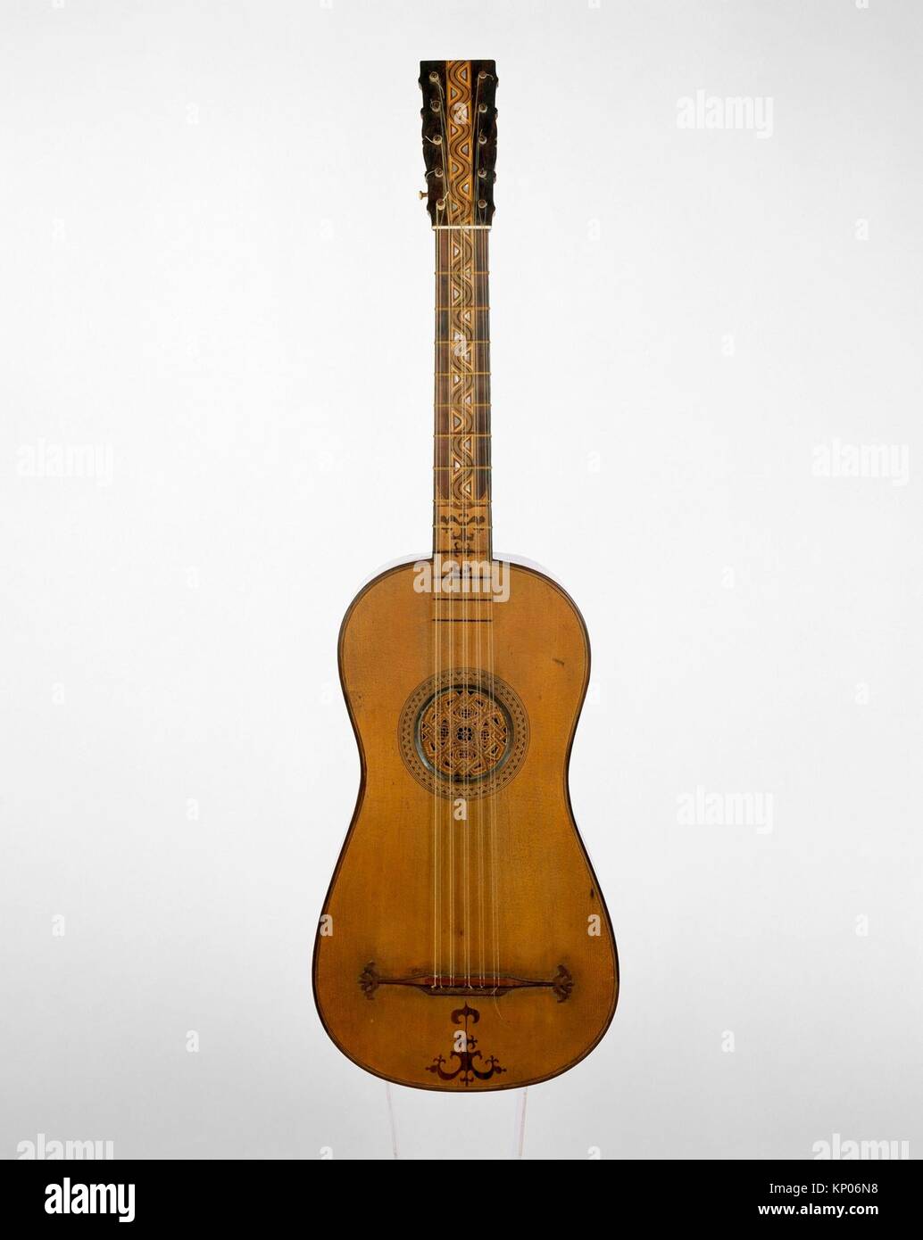 Guitar. Maker José Massague (Spanish, Barcelona 16901764 Barcelona