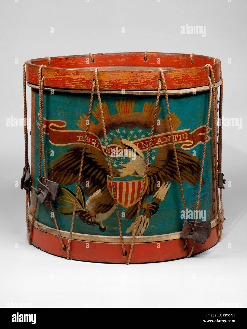 Side Drum. Maker Attributed to Ernest Vogt (American); Date ca. 1864