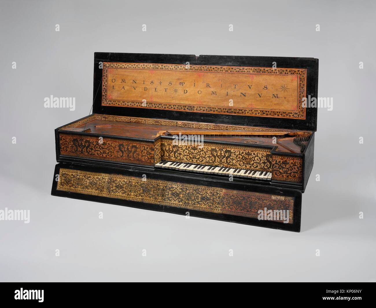 Muselar Virginal. Maker: Joannes (Jan) Ruckers (Flemish, Antwerp 1578