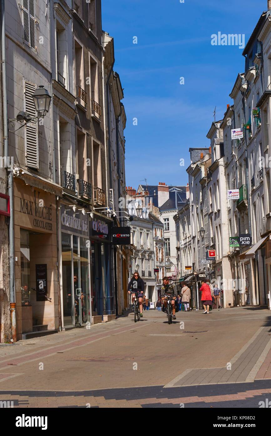 Blois, Old Town, Loire et Cher, Pays de la Loire, Loire Valley , UNESCO ...