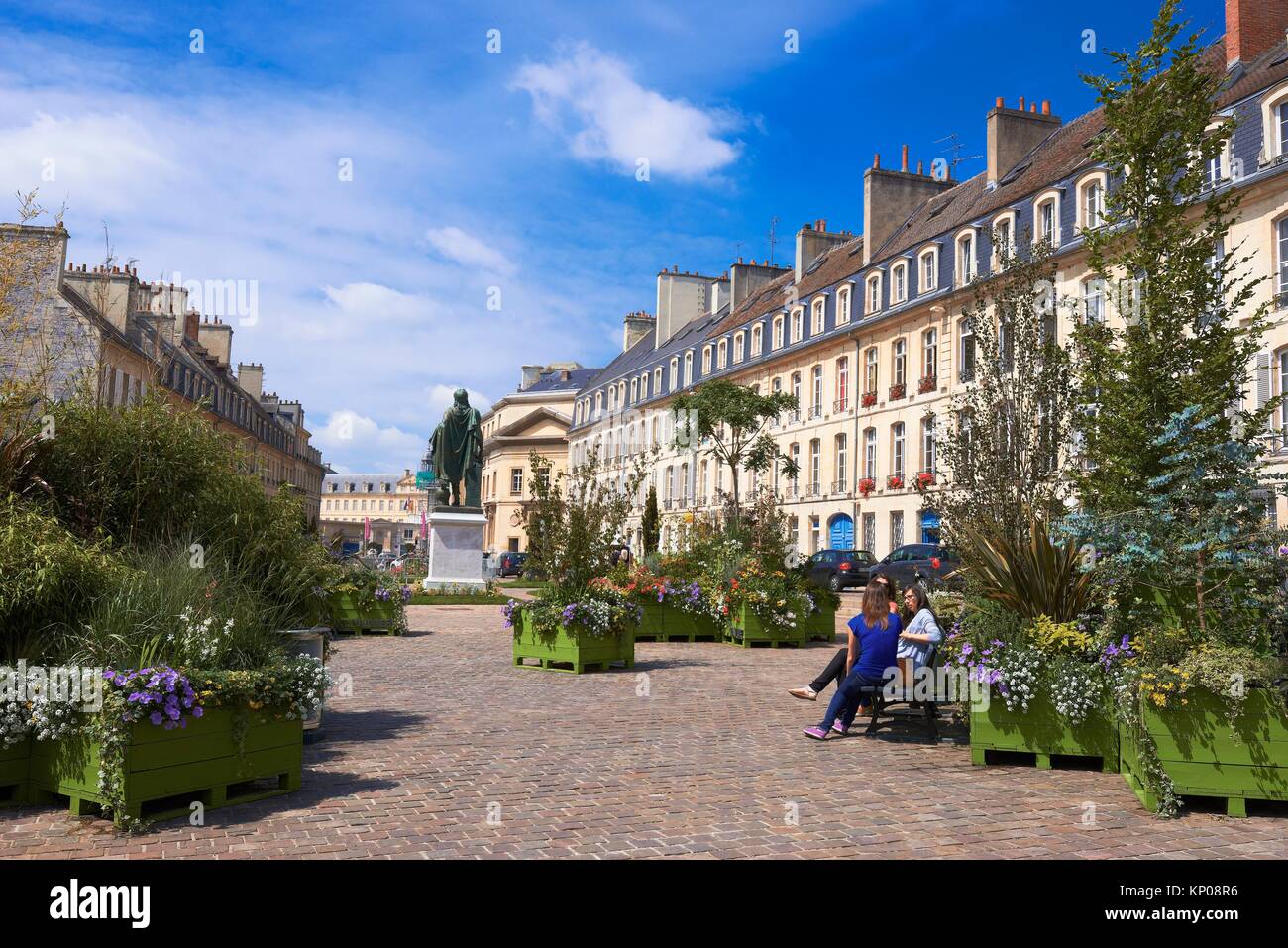 Caen, Saint-Sauveur square, Normandy, Calvados, Basse Normandie, France. Stock Photo