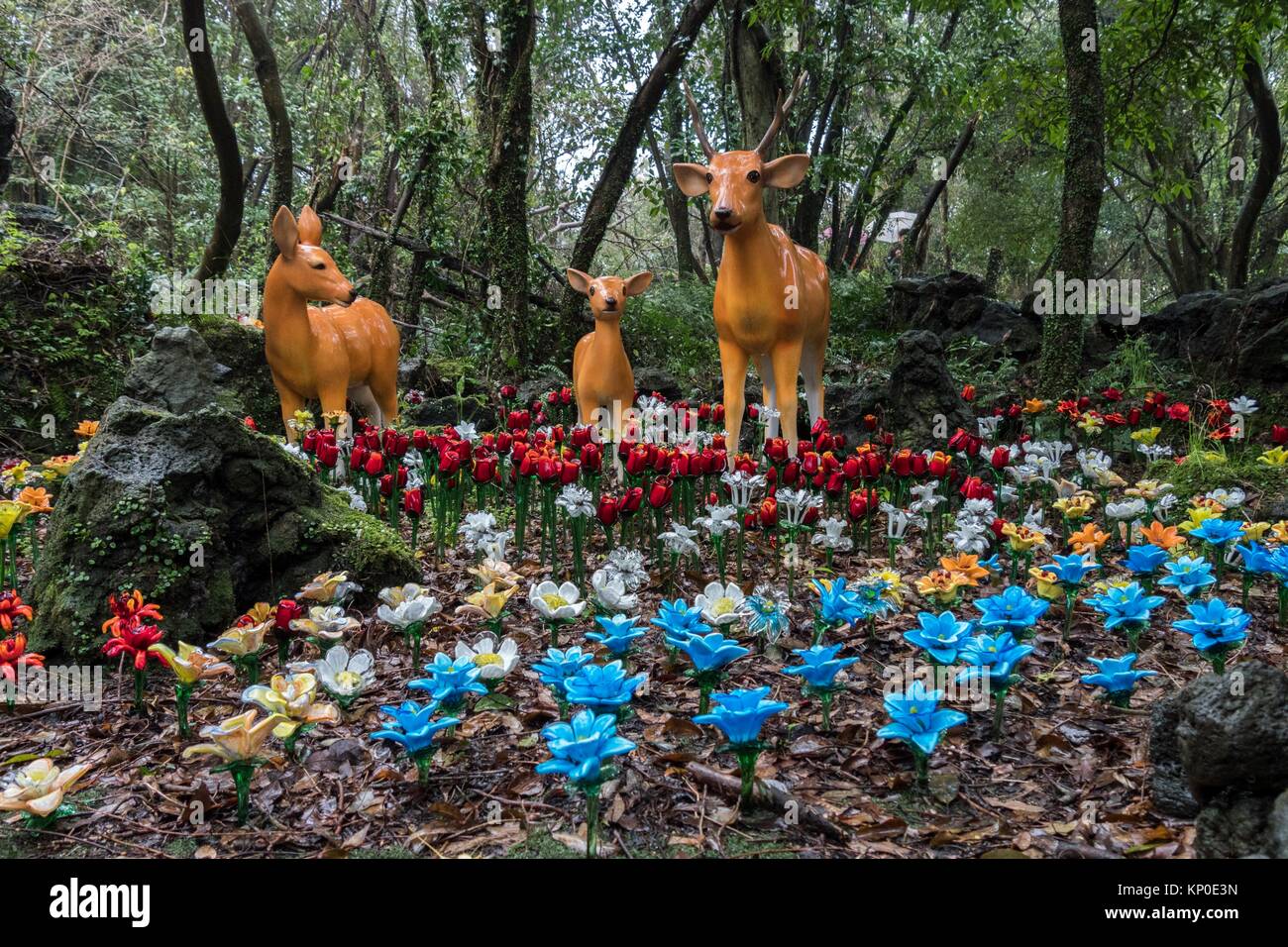 Jeju Glass Art Theme Park, Korea Stock Photo Alamy