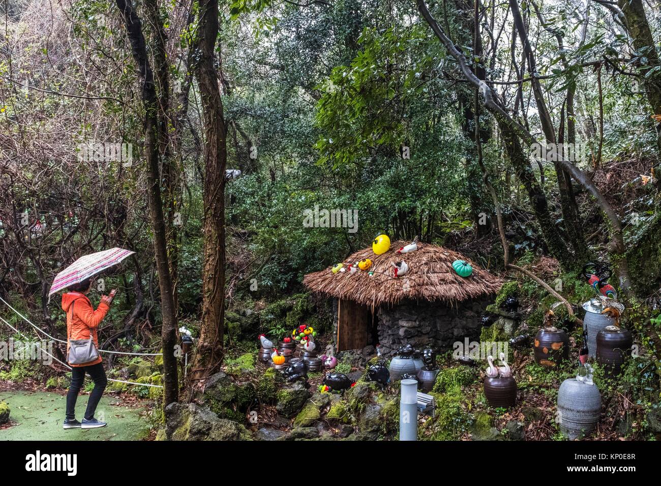 Jeju Glass Art Theme Park, Korea Stock Photo Alamy