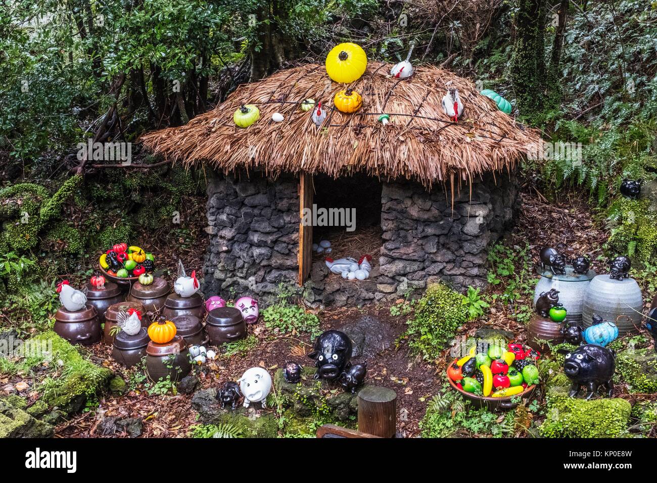 Jeju Glass Art Theme Park, Korea Stock Photo Alamy