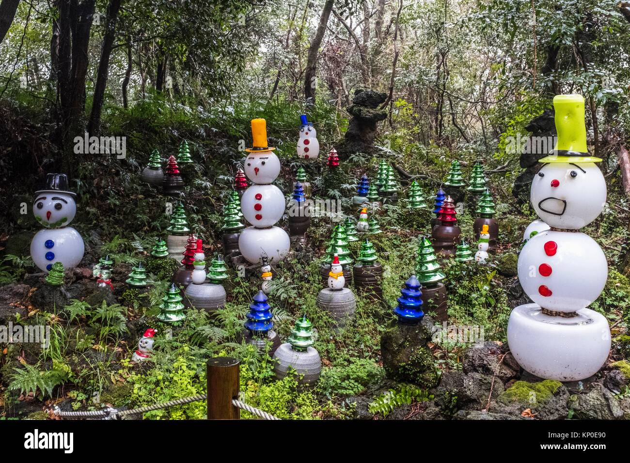 Jeju Glass Art Theme Park, Korea Stock Photo Alamy