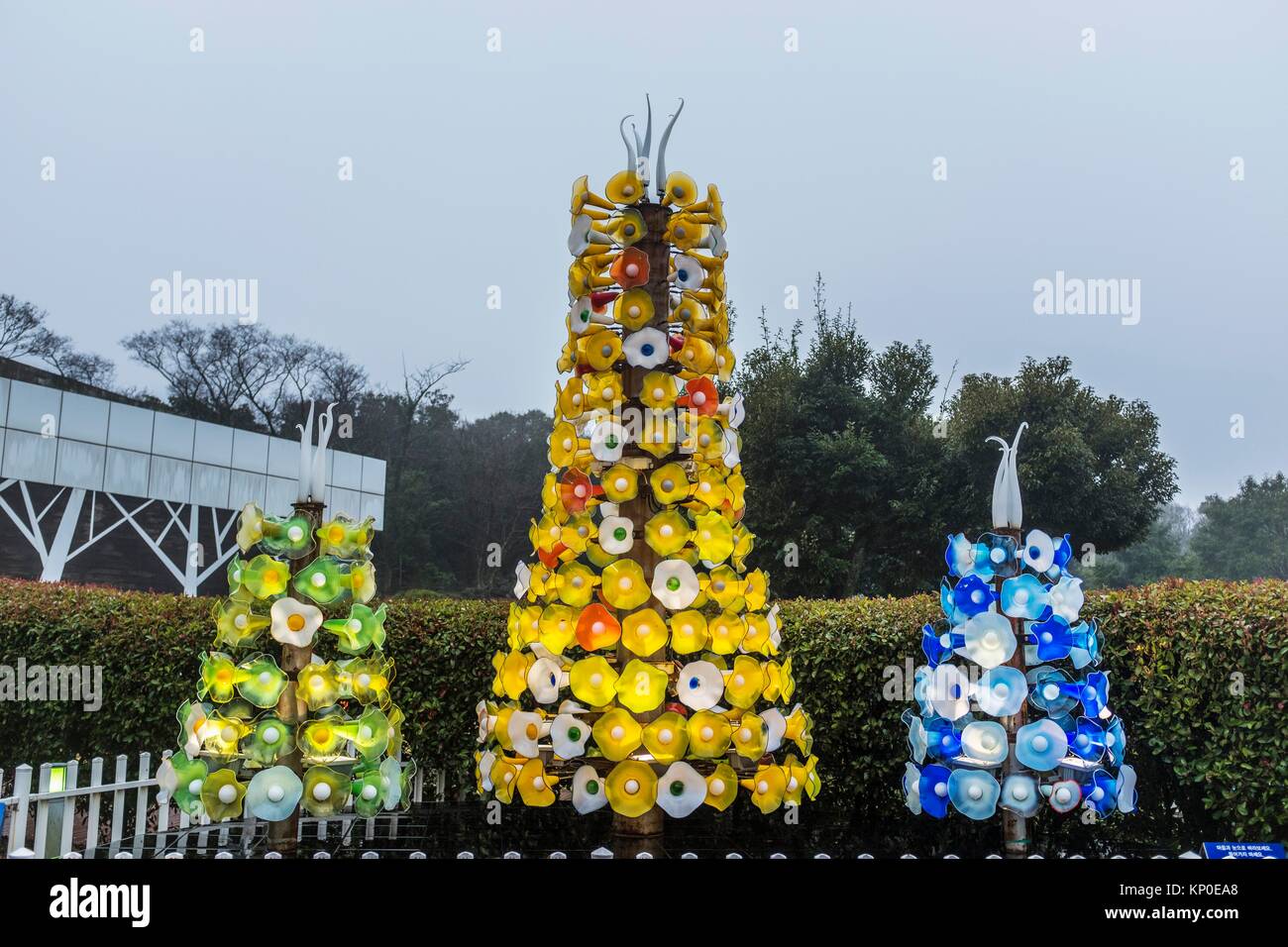 Jeju Glass Art Theme Park, Korea Stock Photo Alamy