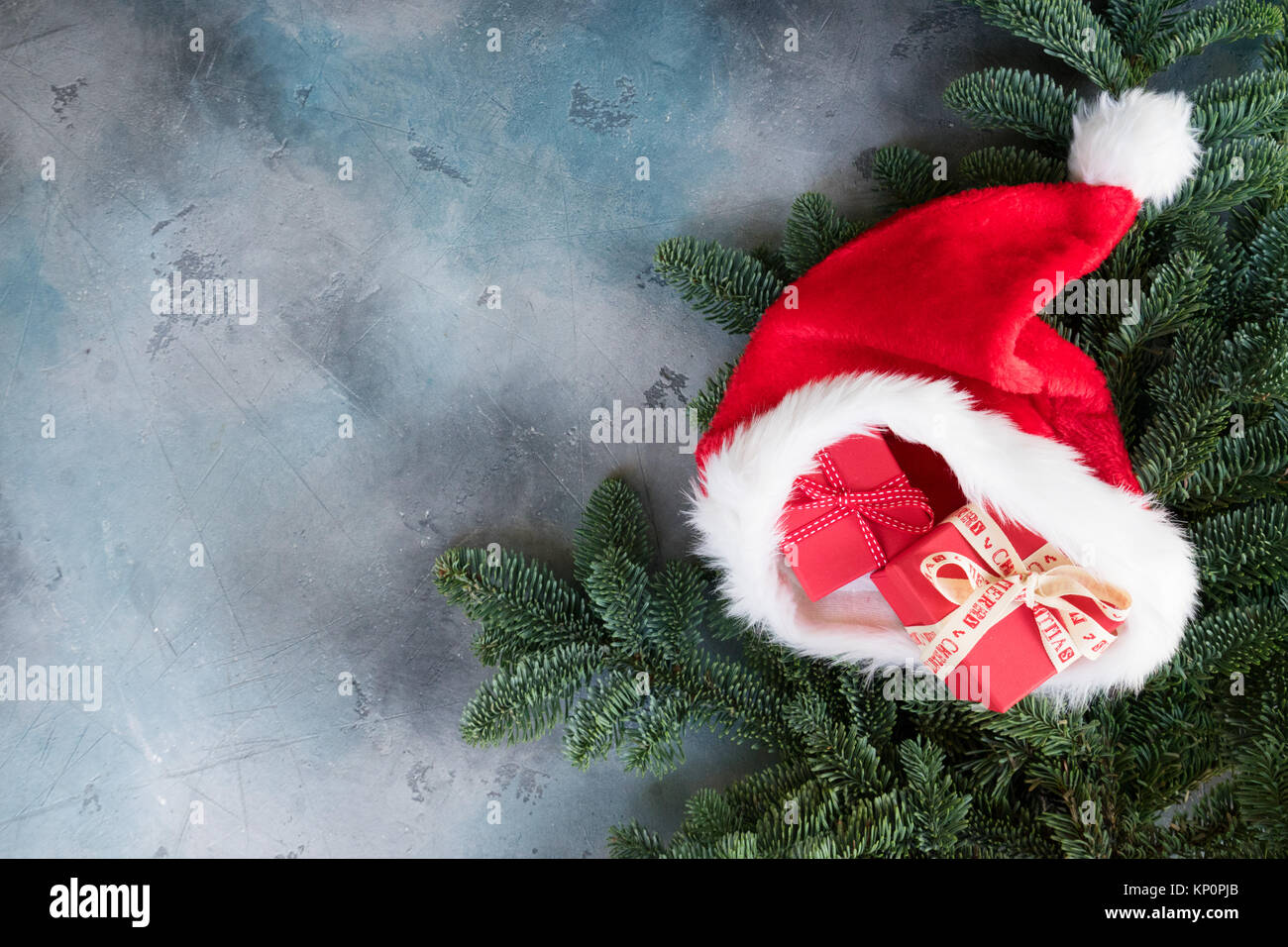 Snata hat hires stock photography and