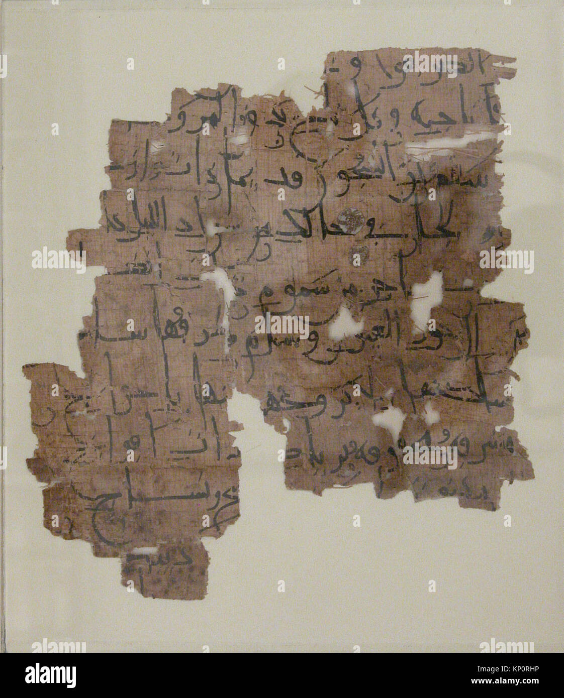 Papyrus Script Files This 11th–12th-century papyrus fragment contains ten lines on one side ...