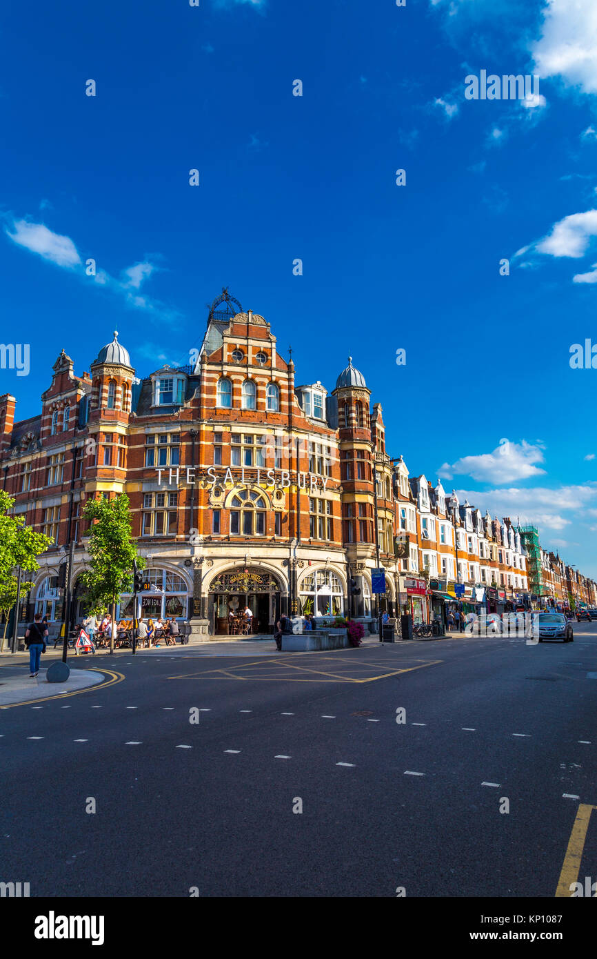 The Salisbury Hotel, London, UK Stock Photo