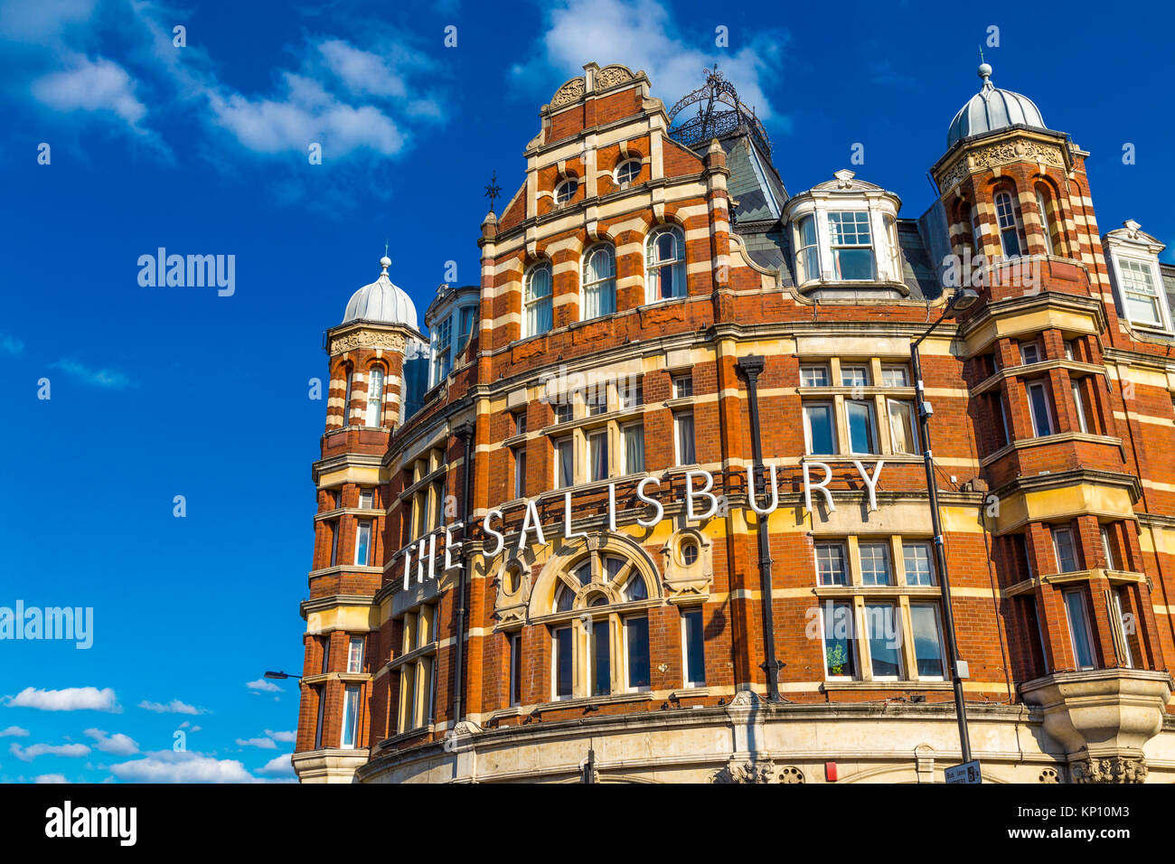 The Salisbury Hotel, London, UK Stock Photo