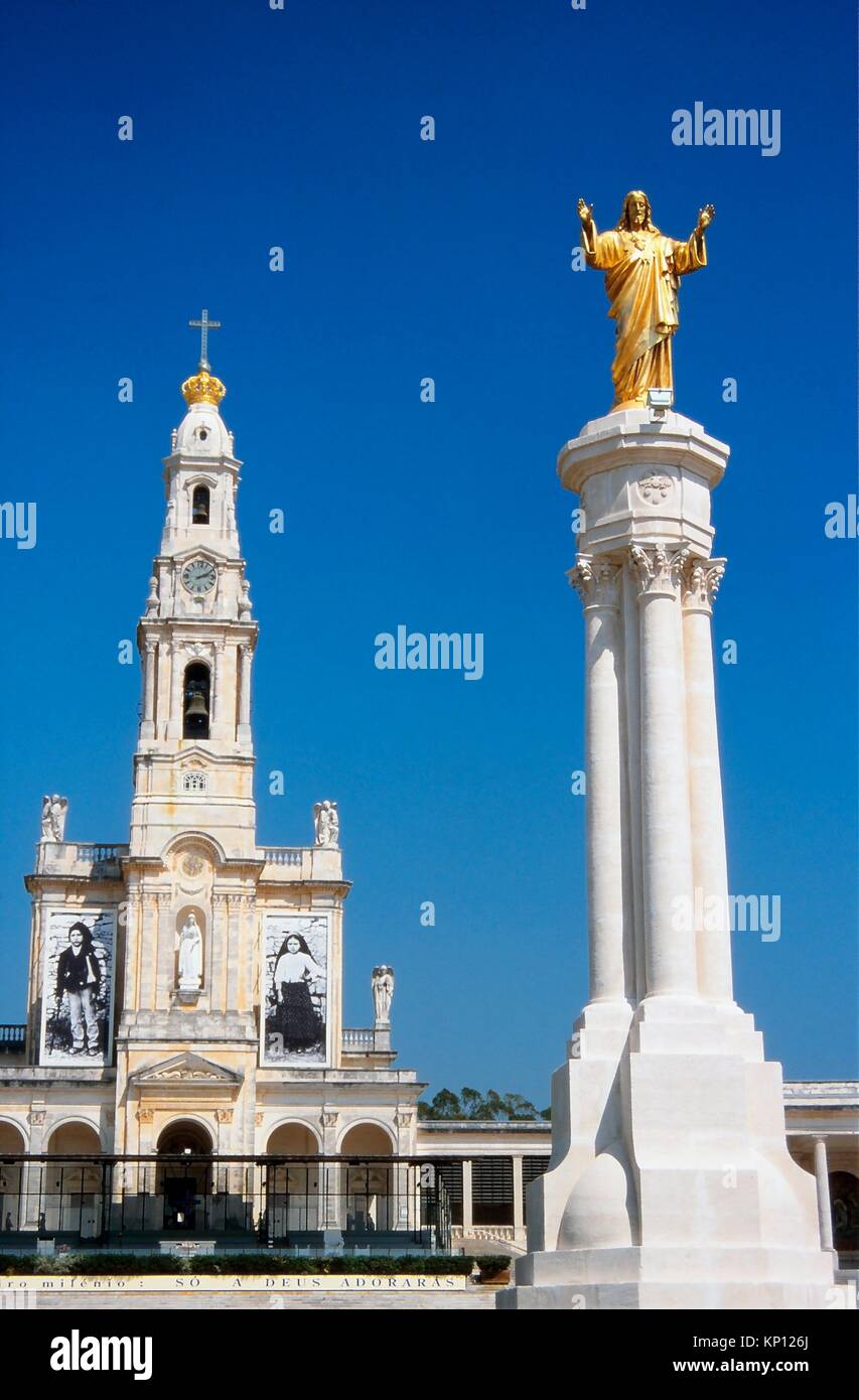 Fatima (Portugal). Sacred Heart of Jesus in the Shrine of Our Lady of