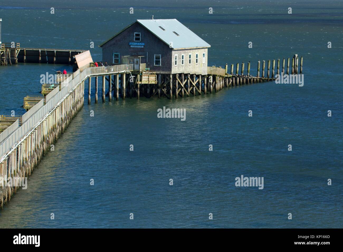 Pier's End, Garibaldi, Oregon Stock Photo Alamy