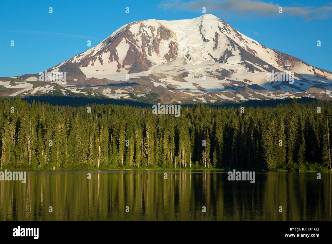 Mt Adams from Takhlakh Lake, Gifford Pinchot National Forest