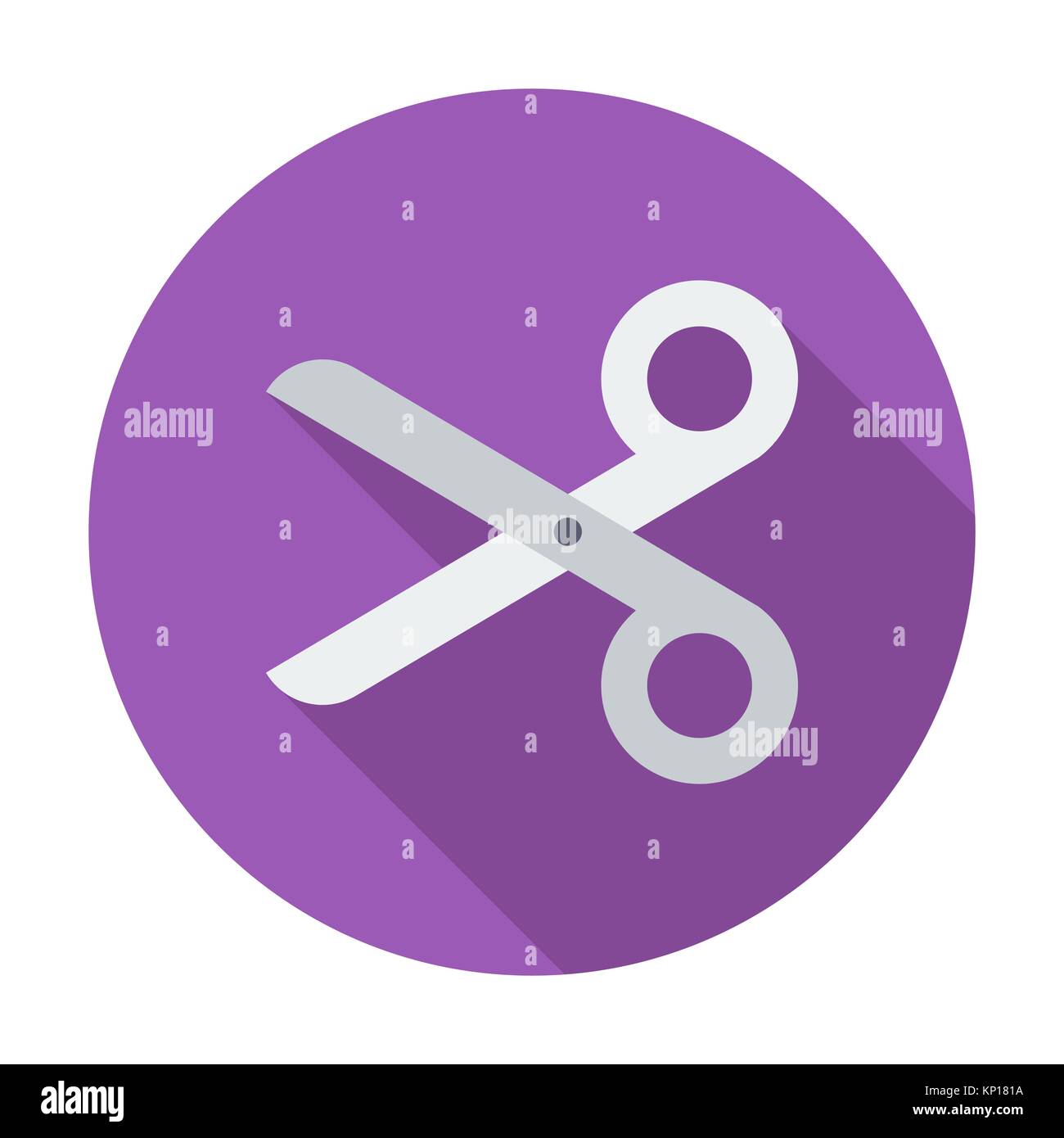 Household scissors Stock Vector Images - Alamy