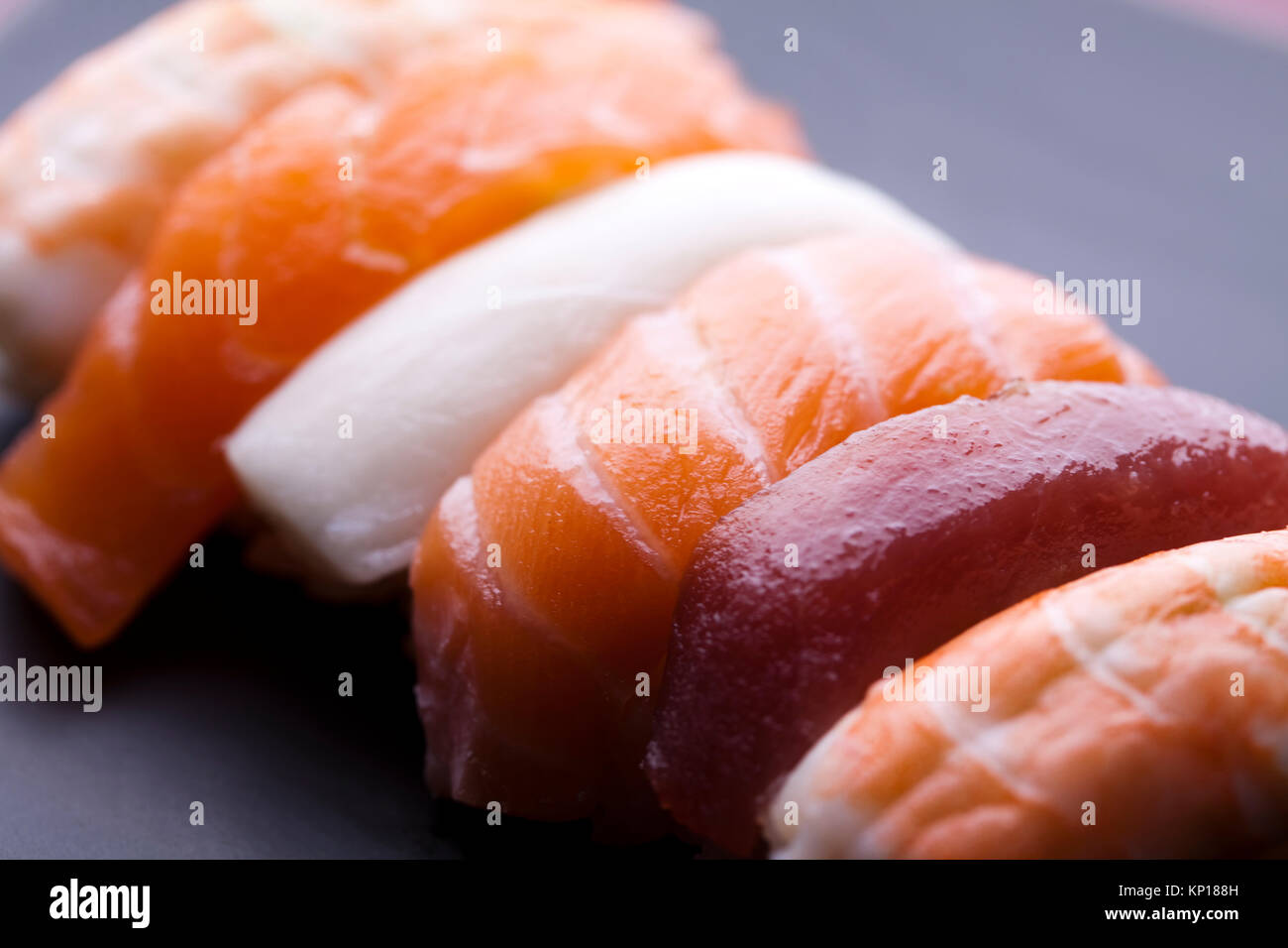 Traditional japanese food, Sushi Stock Photo Alamy