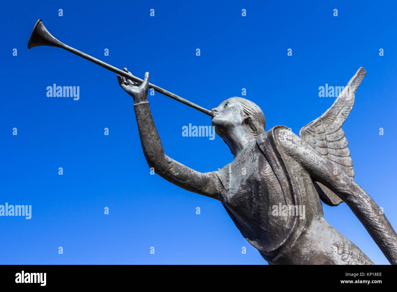 Angel horn trumpet hires stock photography and images Alamy