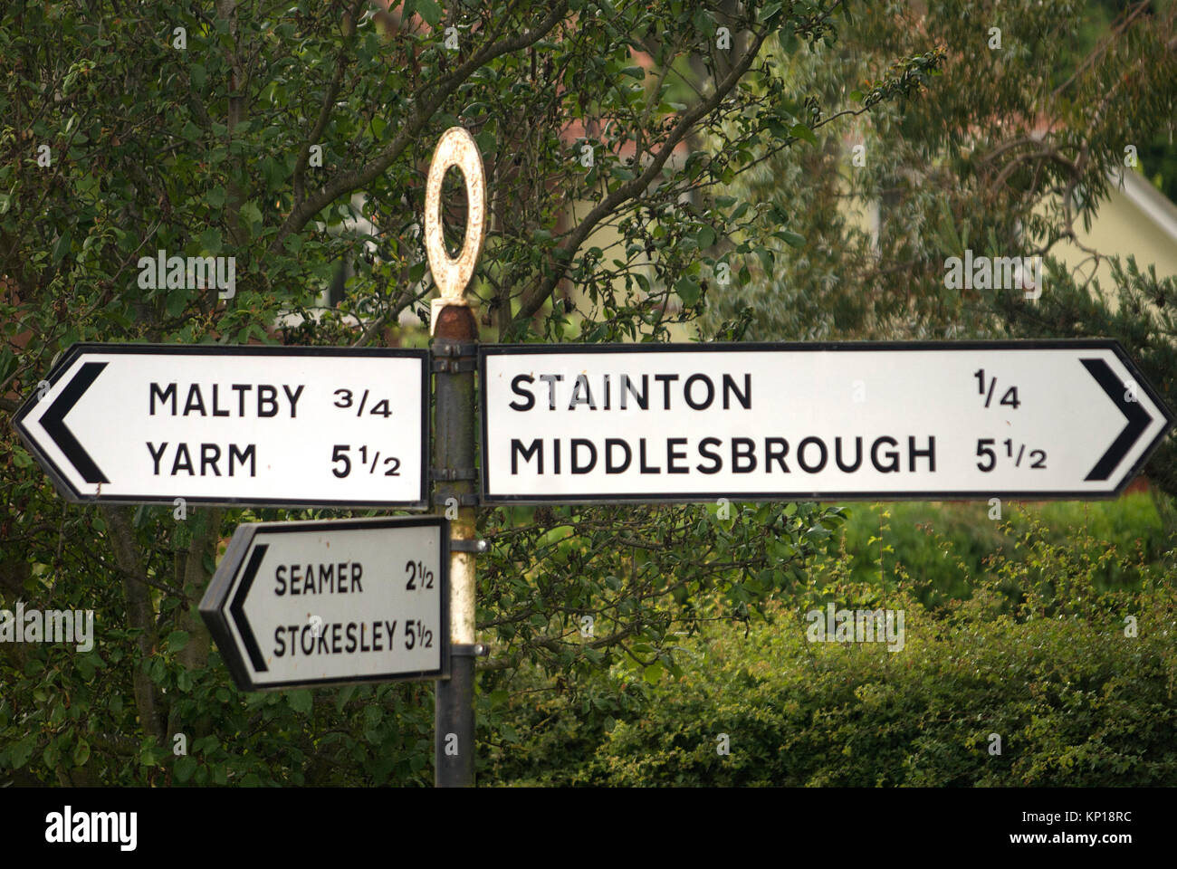 Middlesbrough road sign hires stock photography and images Alamy