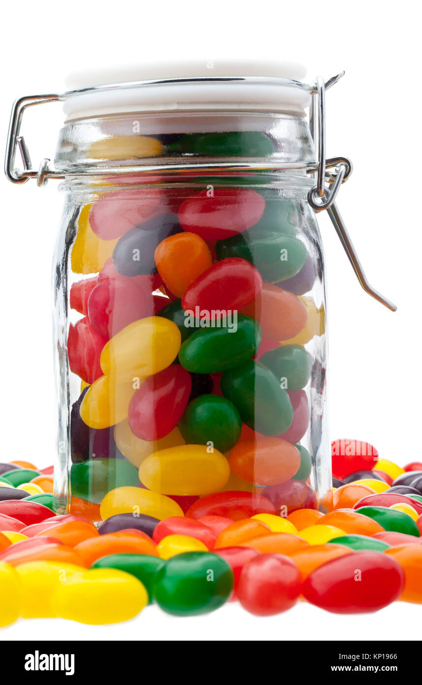 jelly bean jar Stock Photo Alamy