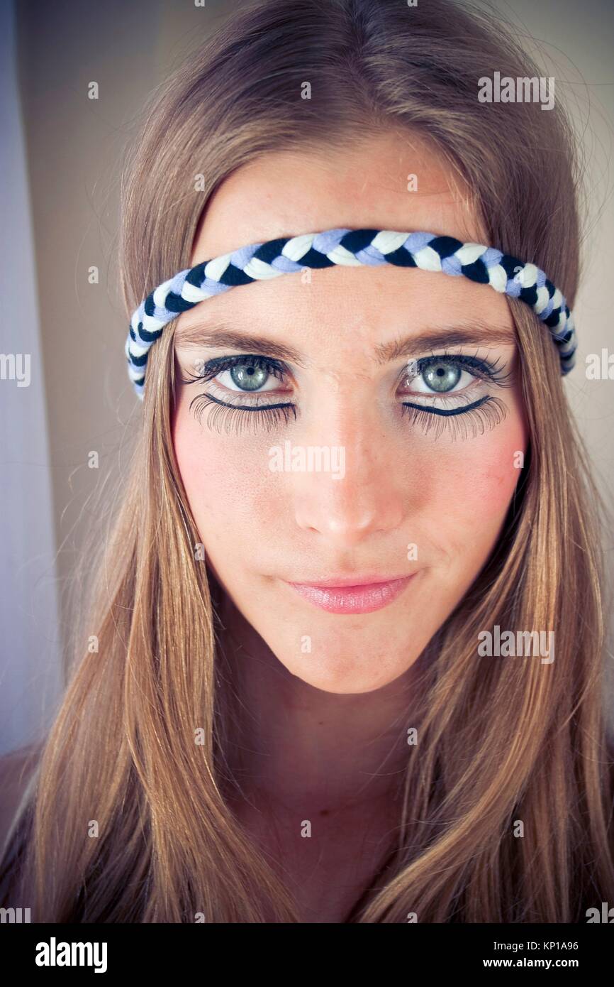 head Style - headdress Stock Photo - Alamy