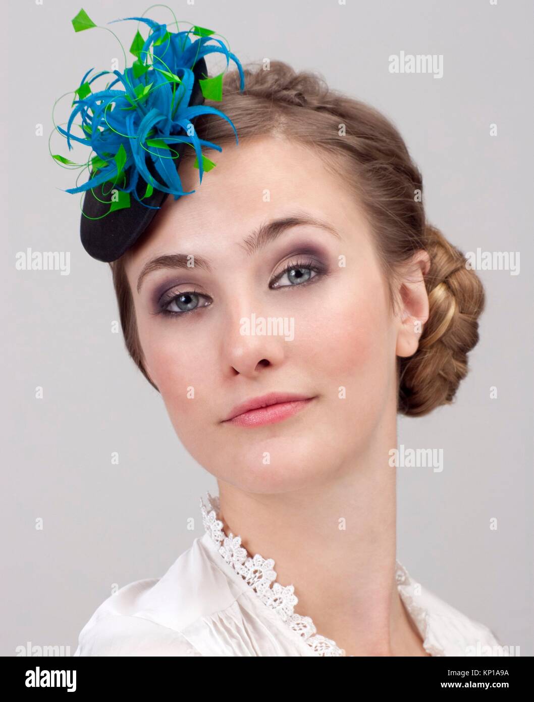 head Style headdress Stock Photo Alamy