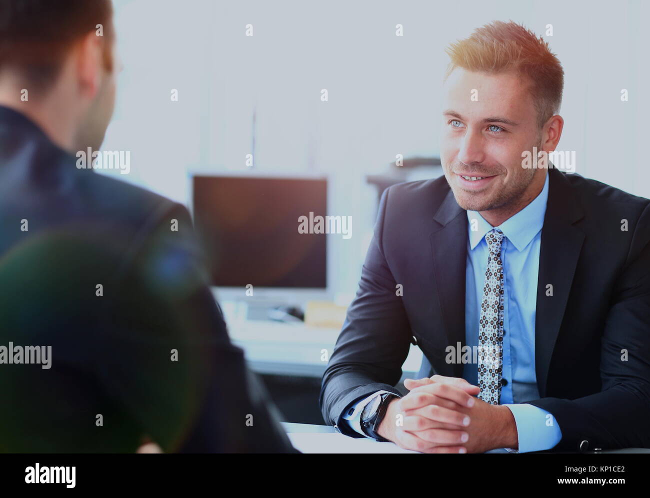 business people meeting in a modern office Stock Photo - Alamy