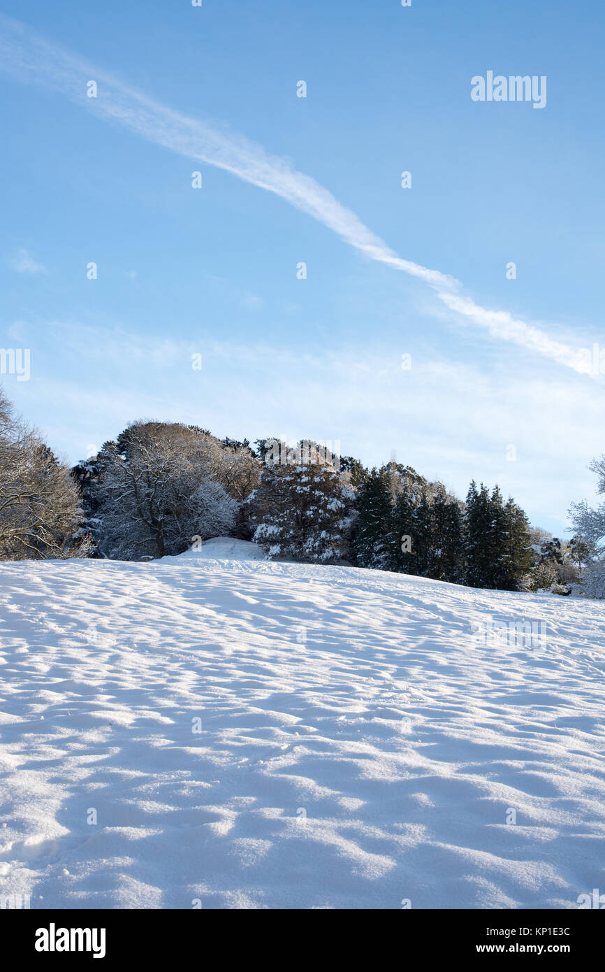 Winter scenes in the Cotswolds Stock Photo