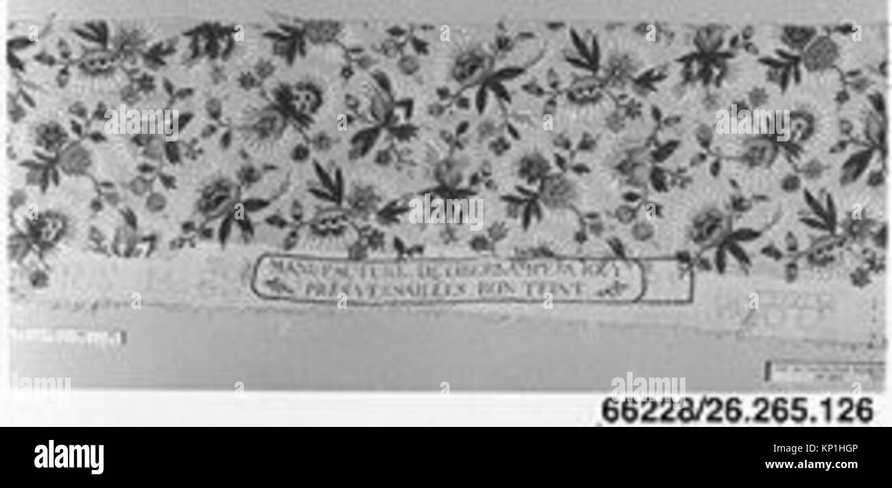 Floral Print Black and White Stock Photos & Images - Alamy