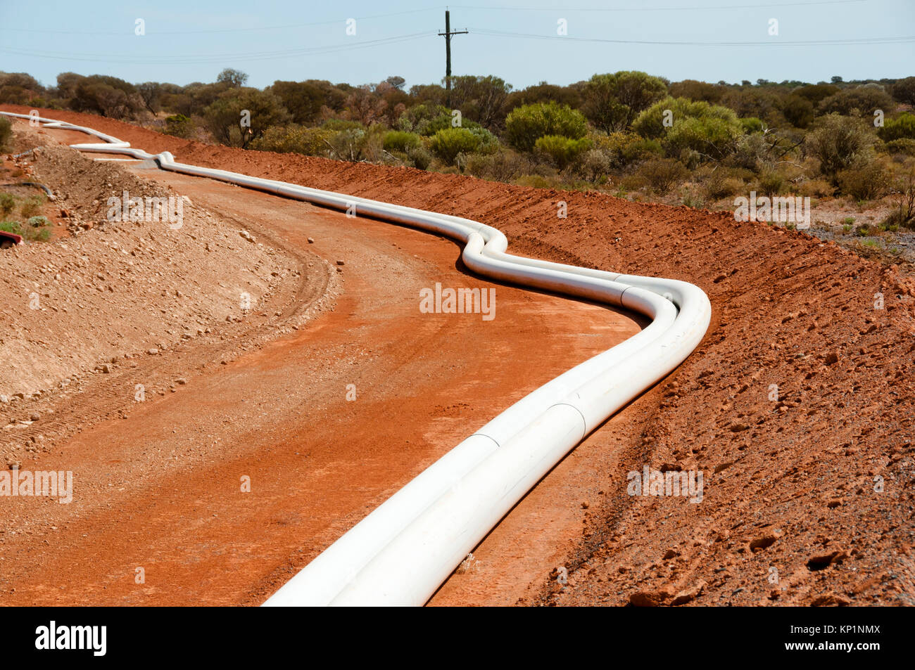 Industrial Water Pipes Stock Photo