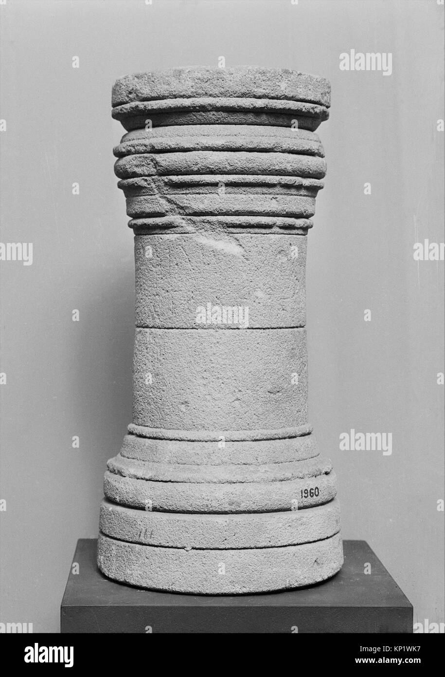 This Roman Cypriot limestone cippus from the 2nd–3rd century CE bears ...