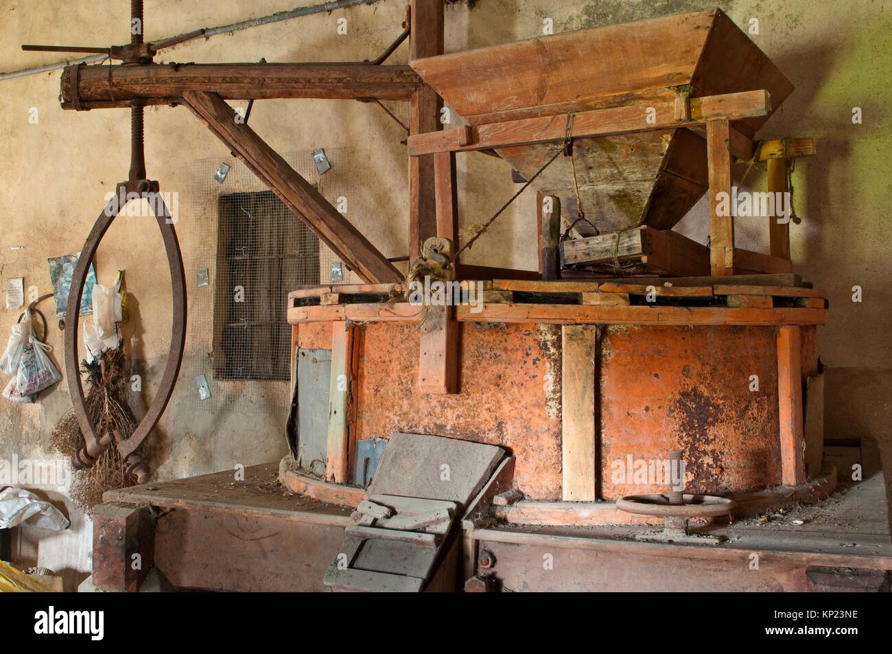 Old food processing hi-res stock photography and images - Alamy