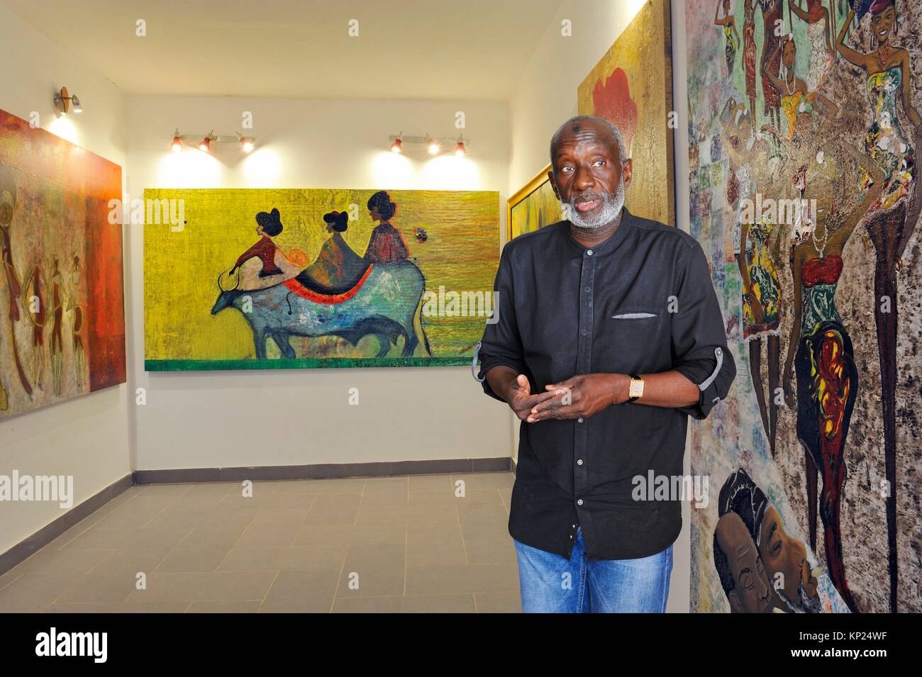 Senegal artist art hires stock photography and images Alamy