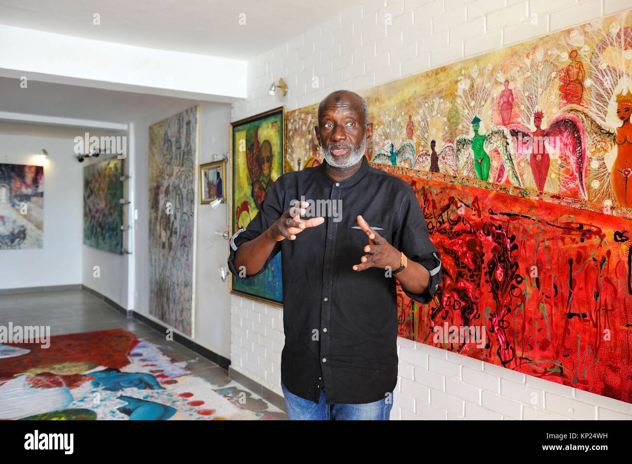Senegal artist art hi-res stock photography and images - Alamy