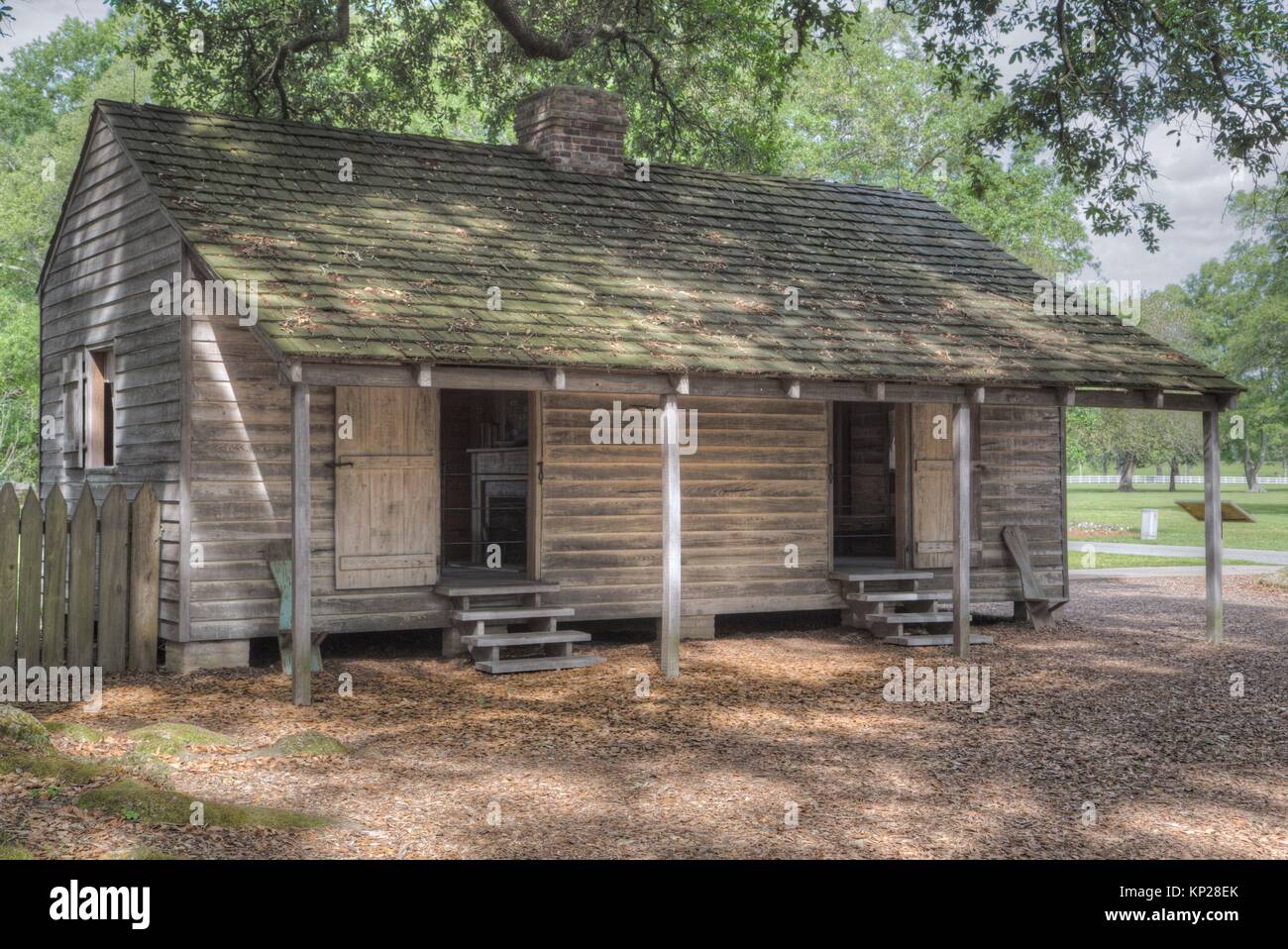 Slave Quarters, Oak Alley Plantation, Built 1830s, near St. James