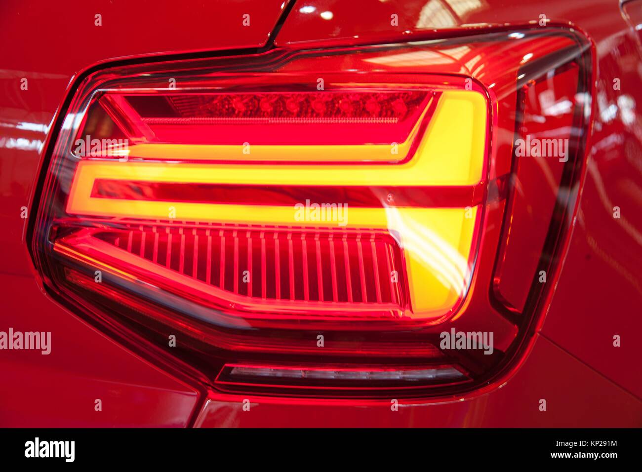 car rear lights Stock Photo Alamy