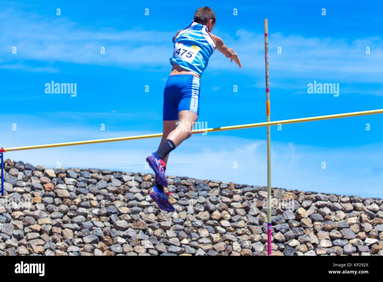 Man Pole Vaulting Stock Photos & Man Pole Vaulting Stock Images Alamy