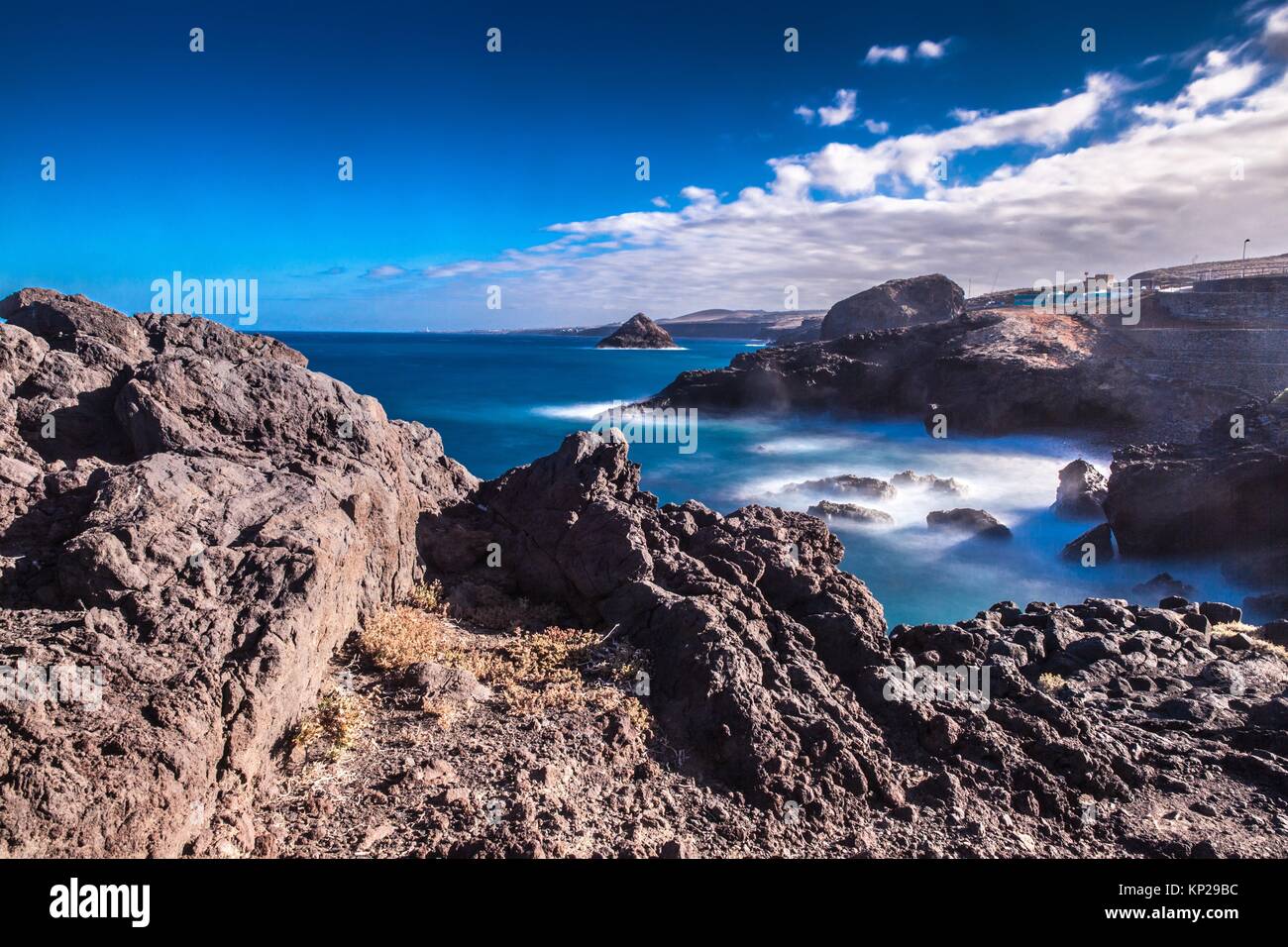 Fasnia seascape. Tenerife island. Spain Stock Photo